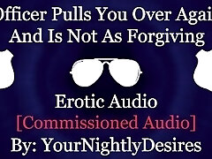 Riding An Officer's Ample Cock In His Patrol Car [Hooter Sucking] [Spanking] (Erotic Audio for Women)