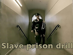 Dominatrix Mistress April - Slave Prison Drill - Cell 45