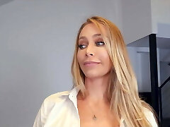 Blonde Stunner hasnt had cock in awhile Blonde Stunner hasnt had cock in awhile