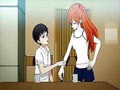Teen anime genießt pussy lecken