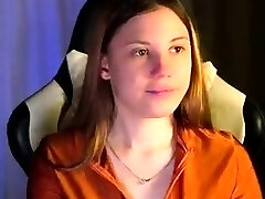 Ultra-cute curly brunette solo webcam masturbation Ultra-cute curly brunette solo webcam masturbation