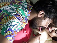 A desi girl and her beau in a full enjoyment in a hotel guest room. Full Hindi audio with dirty talk