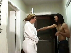 Black dude enjoys to bend over this thick white slut and fuck her wet cunt Black dude enjoys to bend over this thick white slut and fuck her wet cunt