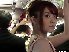 Mari Motoyama's Super-steamy Train Encounter with a Stranger Mari Motoyama's Super-steamy Train Encounter with a Stranger