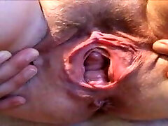 gaping big vagina showing off