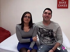 Dafne is a super hot chick with glasses who loves bending over for a rod Dafne is a super hot chick with glasses who loves bending over for a rod