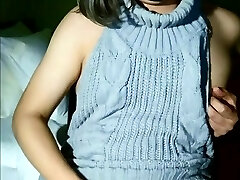 Japanese she-male masturbates off the dong and tries anal with dildo Japanese she-male masturbates off the dong and tries anal with dildo