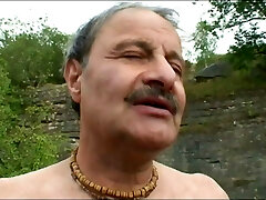 Wild Adventure of Grandmother Couple 