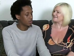 GRANNYLOVESBLACK - GILF Wants BBC In Both Fuck Holes