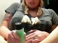 big titty blonde squirts