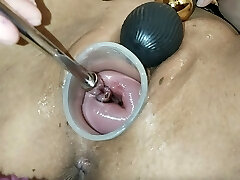 Stuffing my new plaything deep in my Cervix for you - Maya Simons Stuffing my new plaything deep in my Cervix for you - Maya Simons