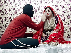 Indian Suhagraat Sex_First-ever Night of Wedding Romantic Bang-out with Hindi Voice