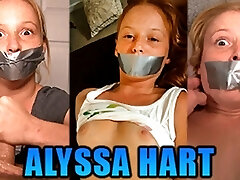 Tiny Redhead Alyssa Hart Duct Gauze Gagged In Trio Hot Gag Fetish Videos Tiny Redhead Alyssa Hart Duct Gauze Gagged In Trio Hot Gag Fetish Videos