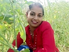 Cheating the step-sister-in-law working on the farm by luring money In hindi voice