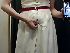 Hairy poon in department store. Hairy poon in department store.