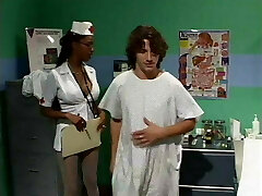 Hot MILF nurse gives sex therapy to a randy patient in emergency room Hot MILF nurse gives sex therapy to a randy patient in emergency room