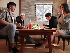 Sexy nurse using her big cupcakes to make her master happy Sexy nurse using her big cupcakes to make her master happy