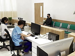 Busty hot doctor got fucked so stiff by nurse Busty hot doctor got fucked so stiff by nurse