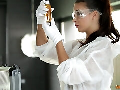 Detective Susy Gala gets porked by her playmate right at work Detective Susy Gala gets porked by her playmate right at work