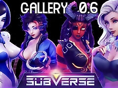 Subverse - Gallery - every fuckfest scenes - hentai game - update v0.6 - hacker midget demon robot doctor sex