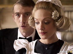 Angelic Maid In Uniform Riding A Huge Man Sausage Doggystyle Angelic Maid In Uniform Riding A Huge Man Sausage Doggystyle