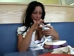 This cockslut enjoys getting frisky in public and she loves outdoor fucking