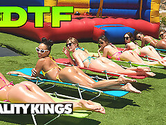 Twelve Of The Hottest Pornstars In The Industry Get Together In A Large Mansion For A Steamy Orgy - Reality Kings