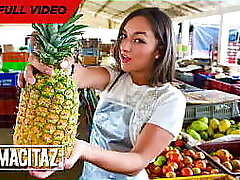 CARNEDELMERCADO - (Lorena Castro, Mister Marco) - Big Ass Latina Teen Gets Fucked Rigid By Casting Agent After Public Pickup Full Gig