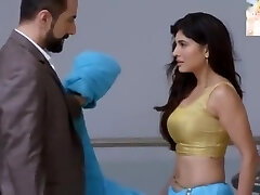 Very Sexy Blue Saari Eliminating n Kissing Very Very Romantic Sexy