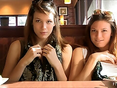 Nasty girls Raylene and Romi flash their culos in reality clip Nasty girls Raylene and Romi flash their culos in reality clip