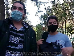 Public cumshot in throat after sexy blowjob Public cumshot in throat after sexy blowjob