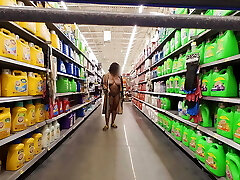 Flashing my figure while shopping Flashing my figure while shopping