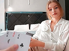 Stepsister Lost Her Vag in a Card Game
