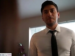 Boss Demands A Hard Jizz-shotgun On Her Desk And - Shay Glances