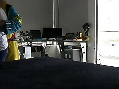 delicious maid with saggy funbags loves to play hard to get