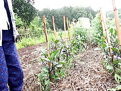 M789G02 Nampa AV shooting of the back Mr./Ms. of a farmer in Ibaraki with her hubby's approval!