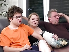 Super-naughty Grandma Creampied - Familyscrew