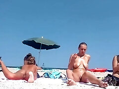 A visit to the naturist beach during our vacation.