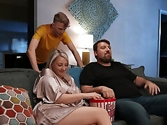 Passionate fucking ends with spunk in mouth for blonde Charlotte Rayn