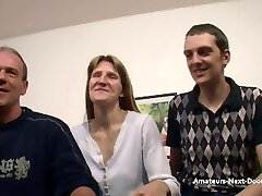 Ugly couple let older man join in