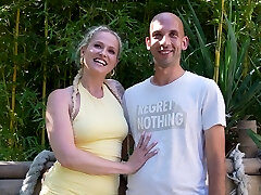 Rough outdoor buttfuck dicking with a tattooed blonde - Mel Melicious