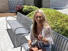 Busting a nuts in Bunny Madison Busting a nuts in Bunny Madison