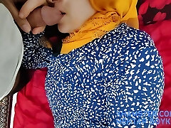 He fucks his step-mother's mouth