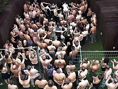 Vicious Family Involve a Submissive Slim Maid Into Wild Muddy Orgy During The Dinner In the Mansion