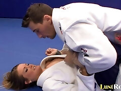 Magnificent Megan Fenox Seduces Her Wrestling Coach