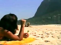 TS Cristiane fucks duo bareback TS Cristiane fucks duo bareback