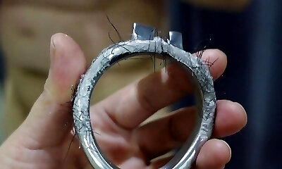 Chastity cage pain open