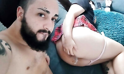 OMG, her pussy made me cum inside her so much!