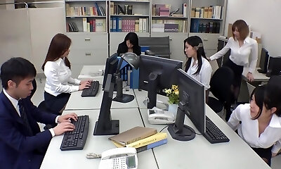 Exotic Japanese model Remi Sasaki, Ren Ayase, Miyuki Ojima, Hikaru Shiina in Hottest assistant, couple JAV pin