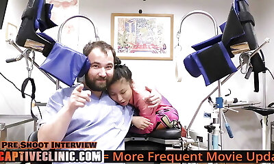 Raya Nguyen Hoisted By Step-dads To 18, Sold To Become Doctor Tampa's New Hookup Slave On CaptiveClinicCom!